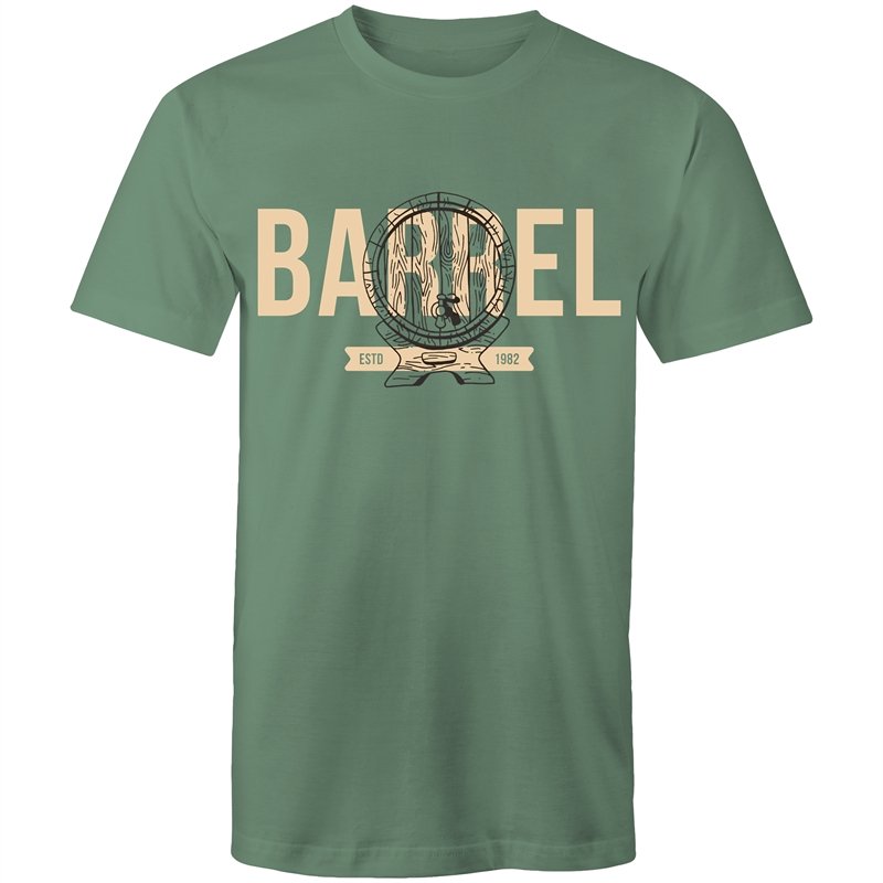 Men's Beer Barrel Printed T-shirt