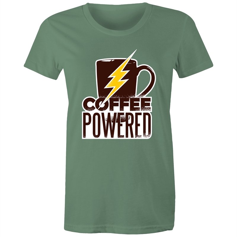 Women's Coffee Powered T-shirt