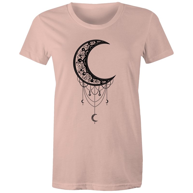 Women's Floral Moon T-shirt