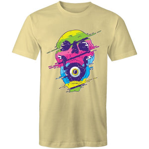 Men's Psychedelic Skull Speaker T-shirt
