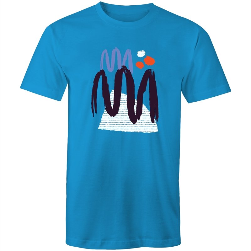 Men's Abstract Chest T-shirt