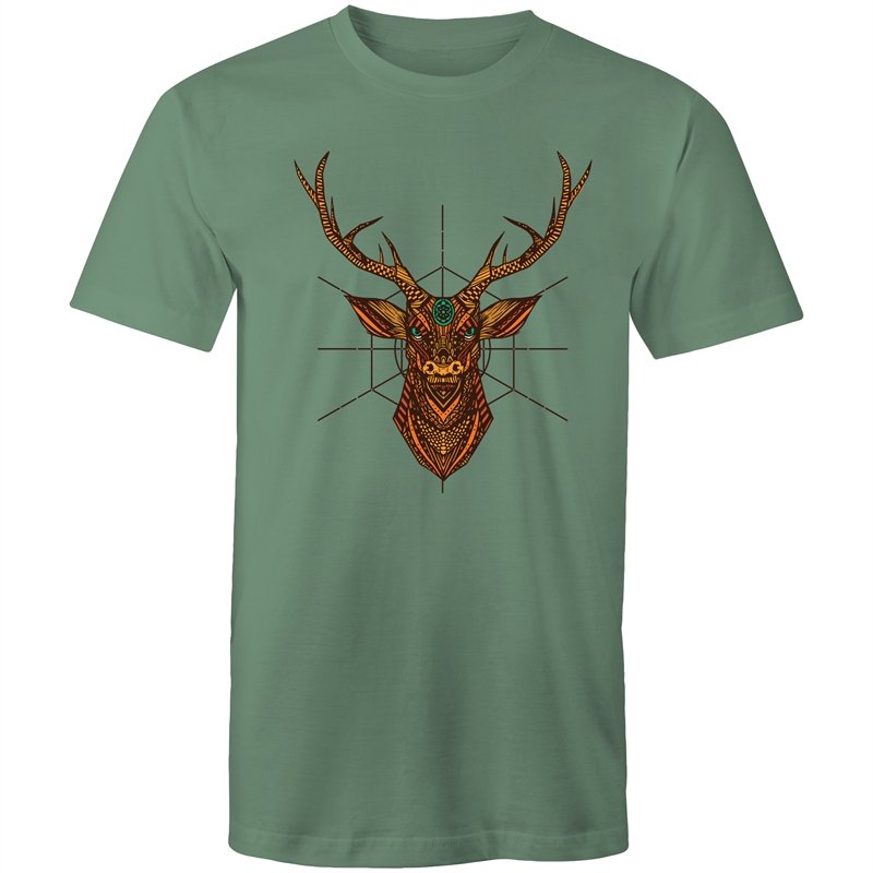 Men's Mandala Reindeer T-shirt