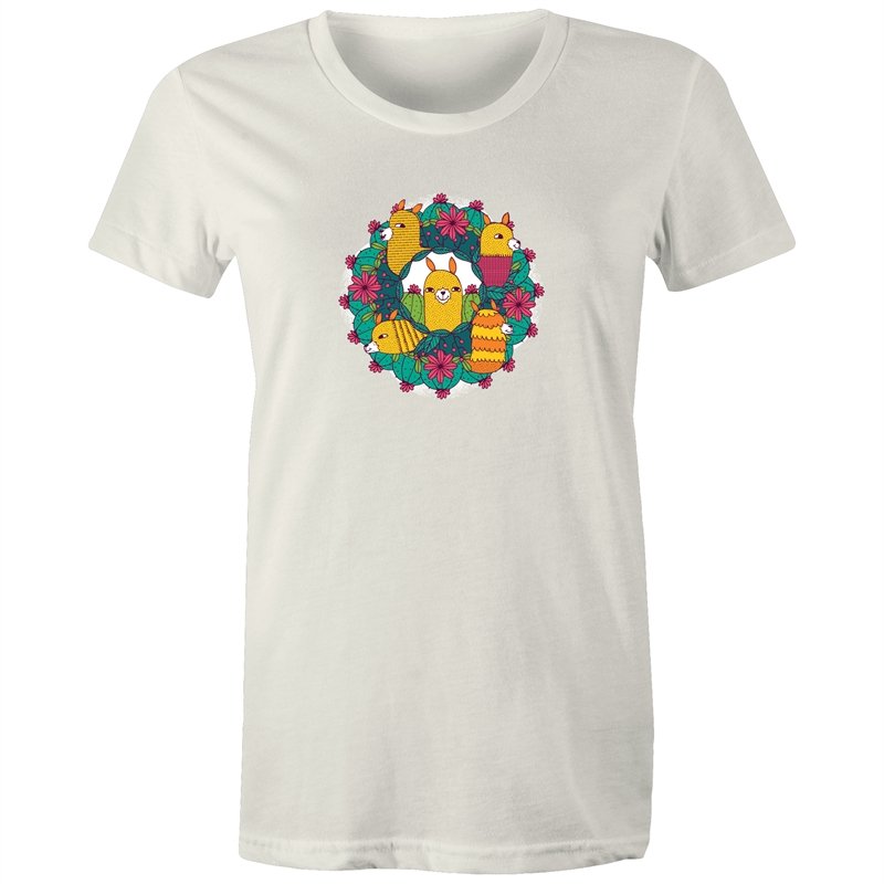 Women's Cute Llama T-shirt