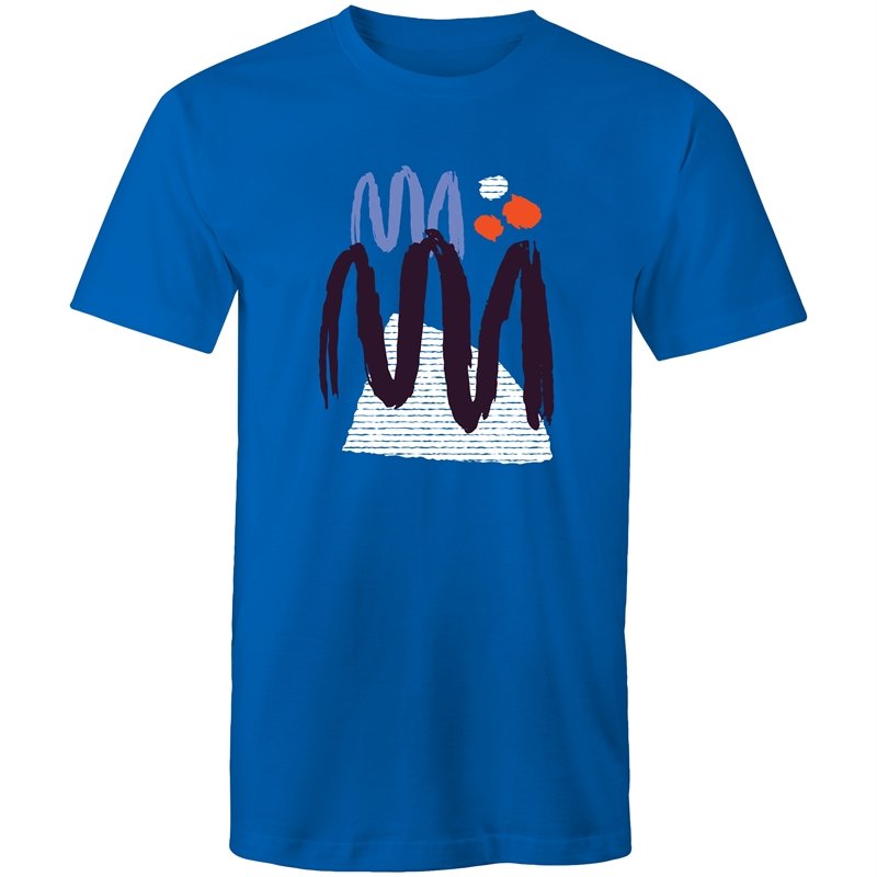 Men's Abstract Chest T-shirt