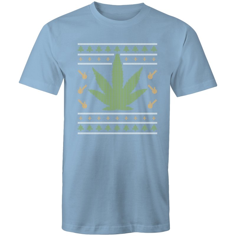 Men's Mary Jane Christmas Sweater Graphic T-shirt