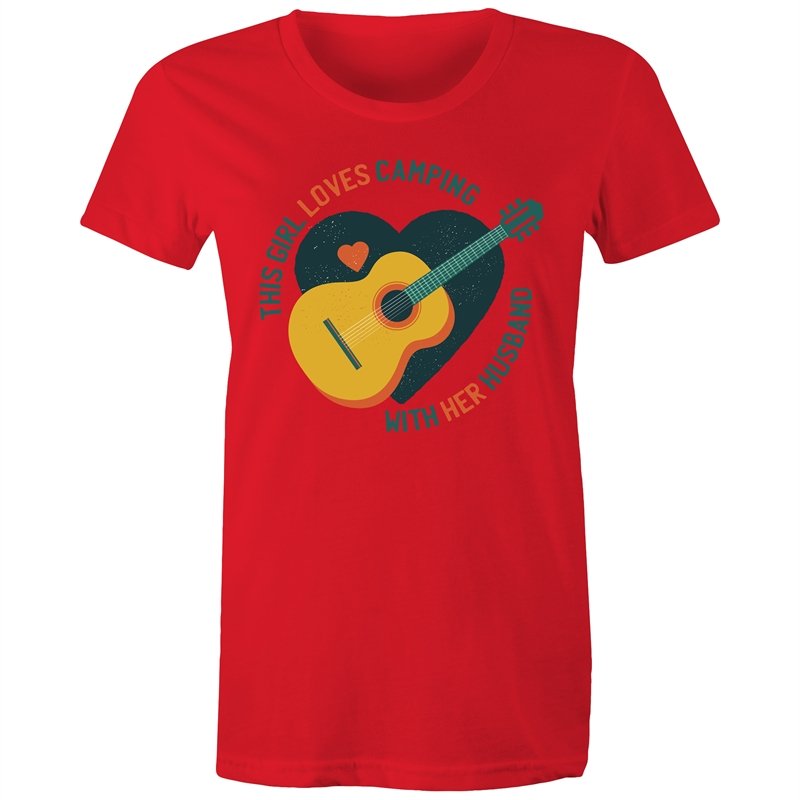Women's Camping & Music T-shirt