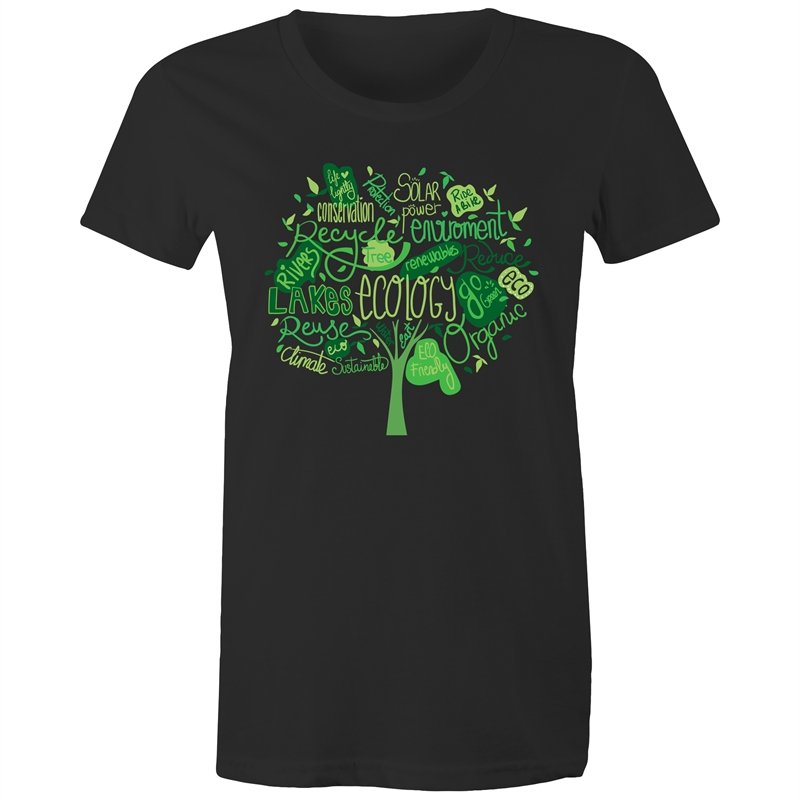 Women's Earth Day Tree T-shirt