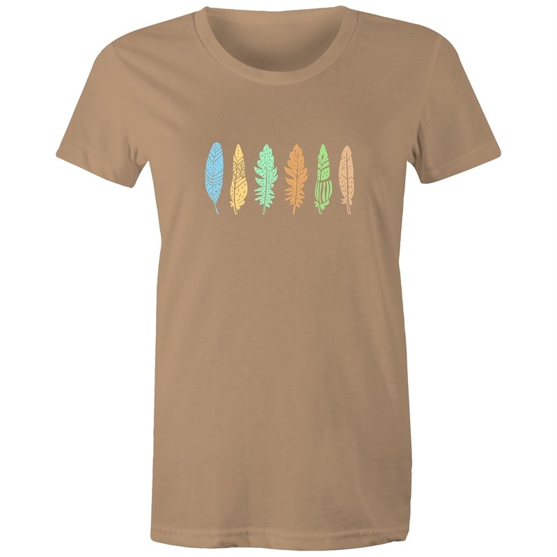 Women's Feather Print T-shirt