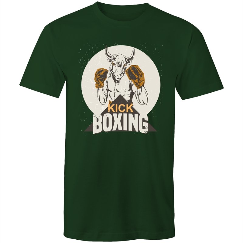 Men's Kick Boxing Bull T-shirt