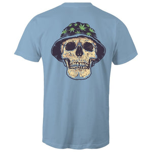 Men's Skull Weed Cap Tee