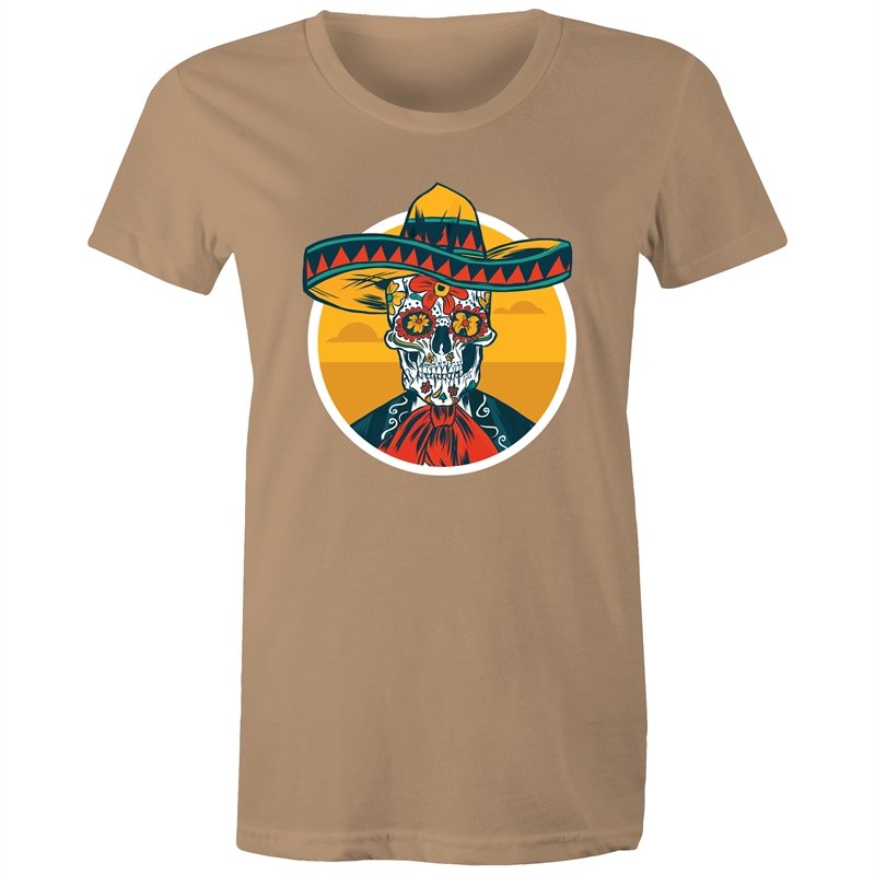 Women's Mexican Sugar Skull T-shirt