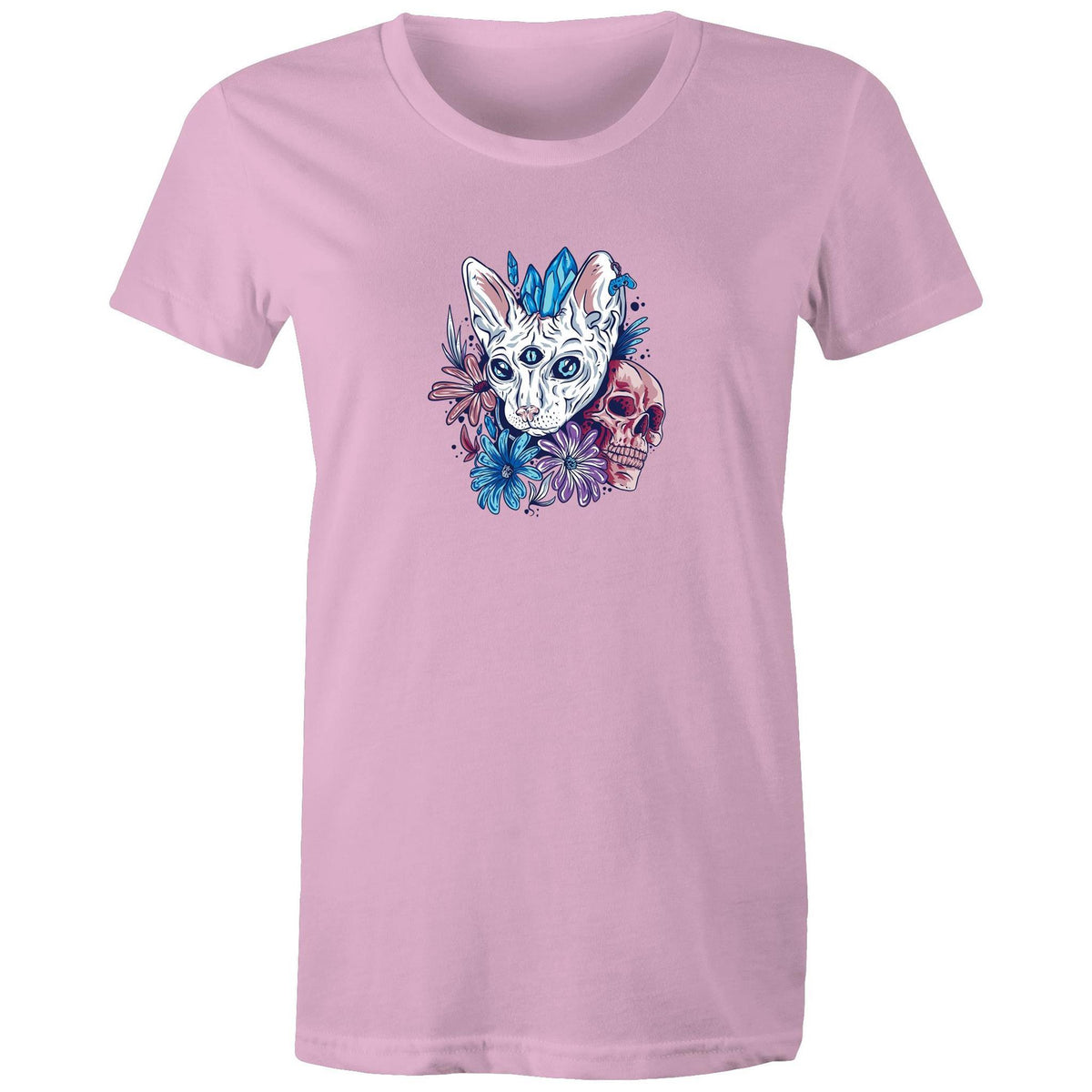 Women's Mystic Cat T-shirt