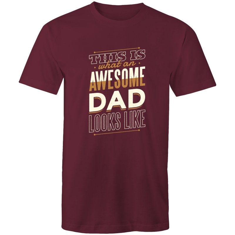 Men's This Is What An Awesome Dad Looks Like T-shirt