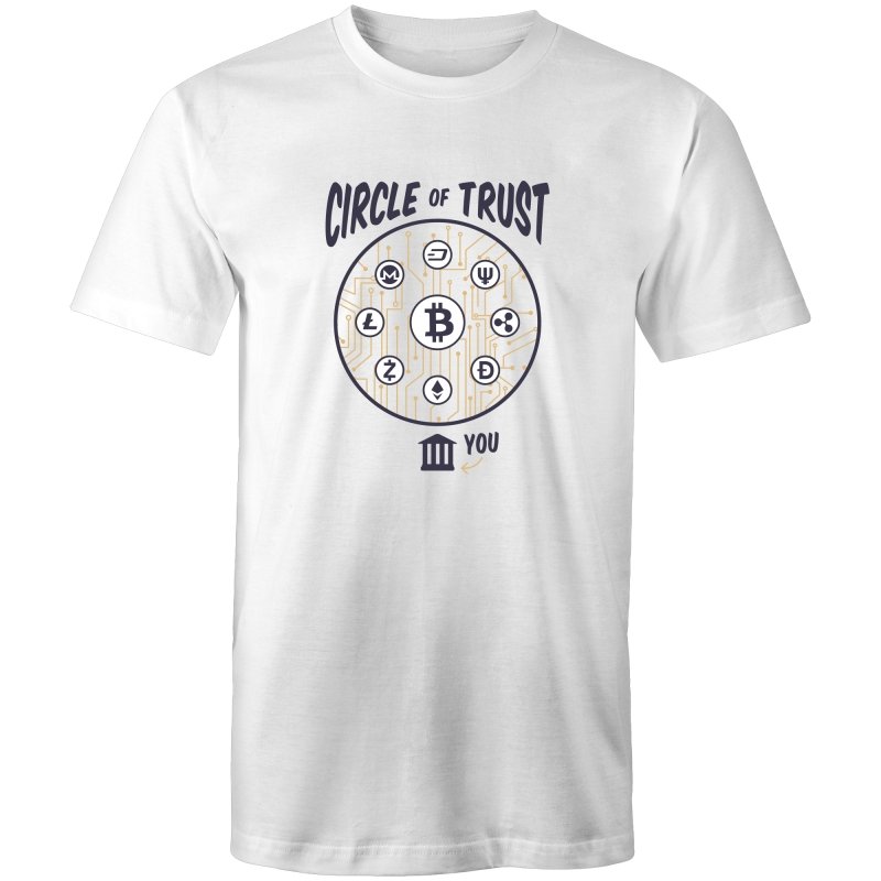 Men's Bitcoin Circle Of Trust T-shirt