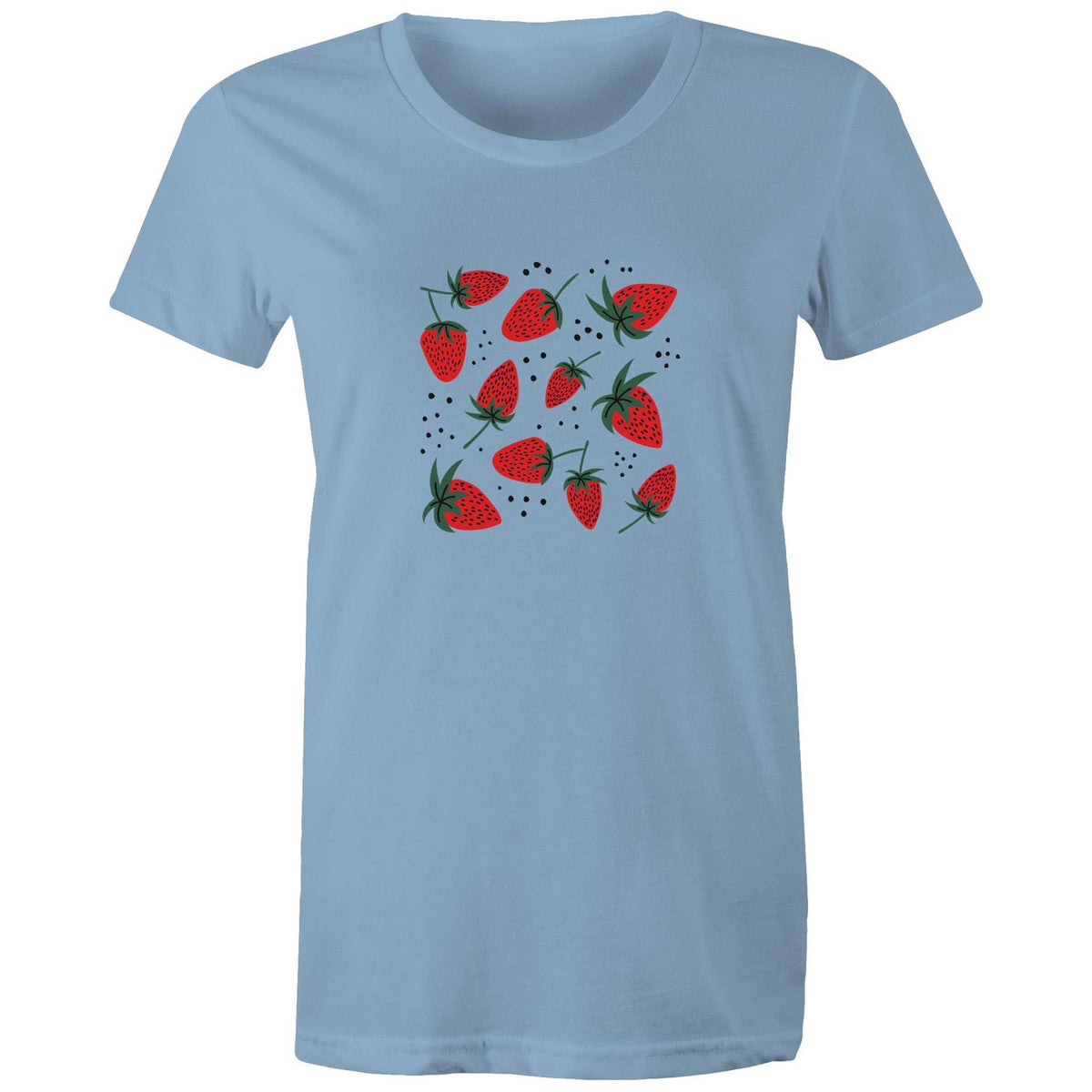 Women's Strawberry Fruit T-shirt