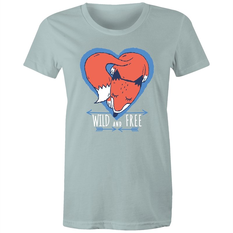 Women's Cute Wild And Free T-shirt