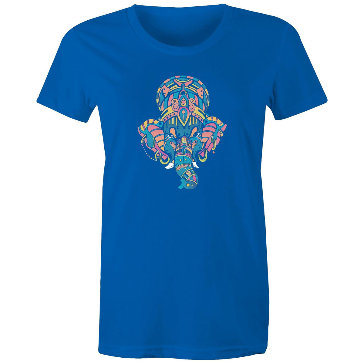 Women's Colourful Ganesha T-shirt