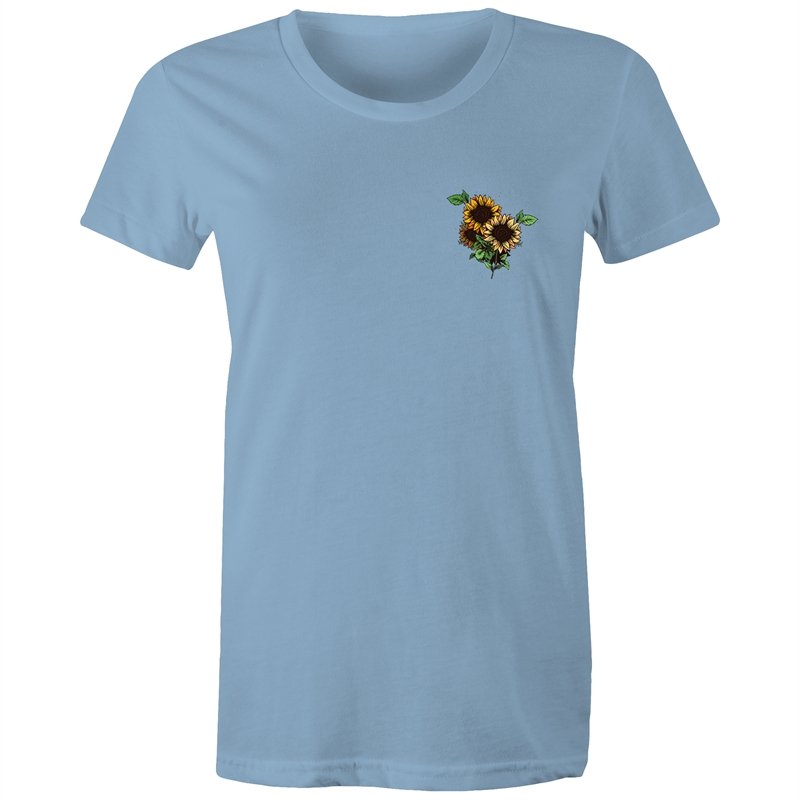 Women's Sunflower Pocket T-shirt