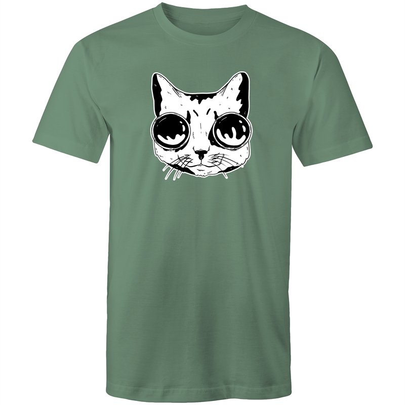 Men's Goggle Cat T-shirt