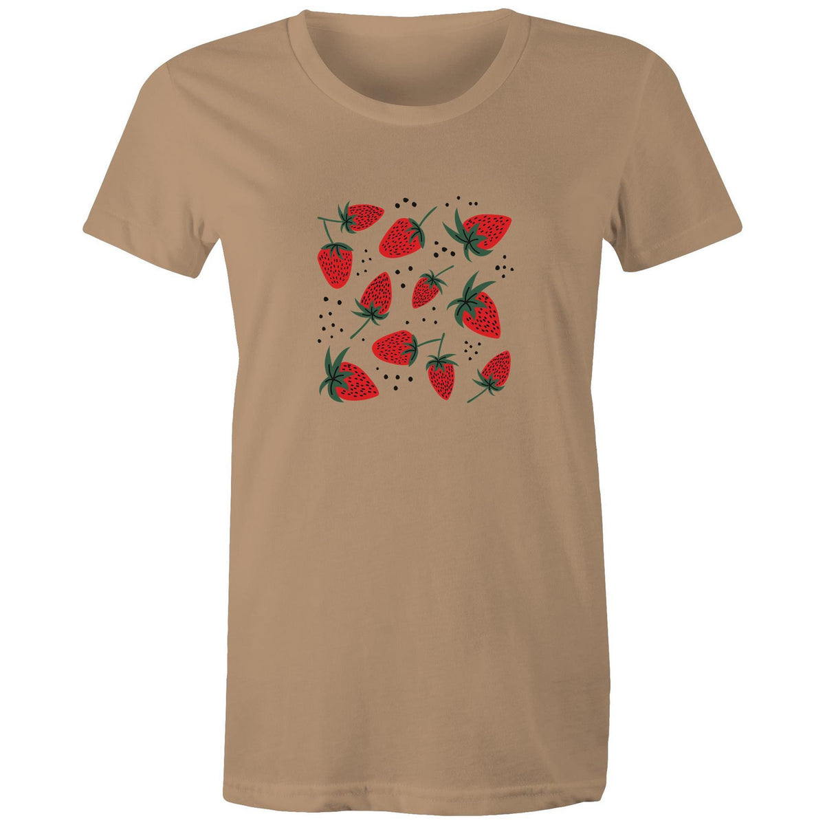 Women's Strawberry Fruit T-shirt
