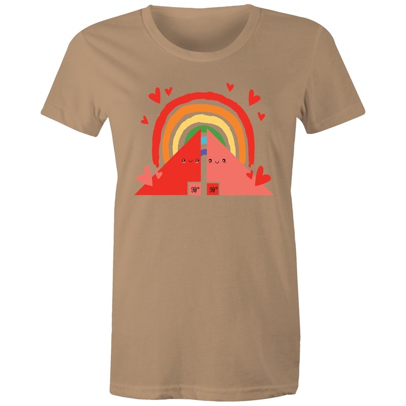 Women's Soul Mate Rainbow T-shirt