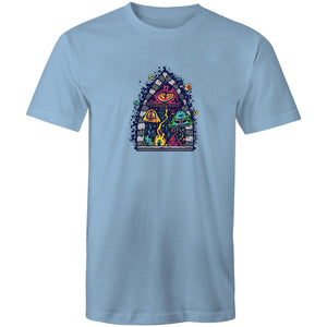 Men's Trippy Mushrooms Psychedelic T-shirt