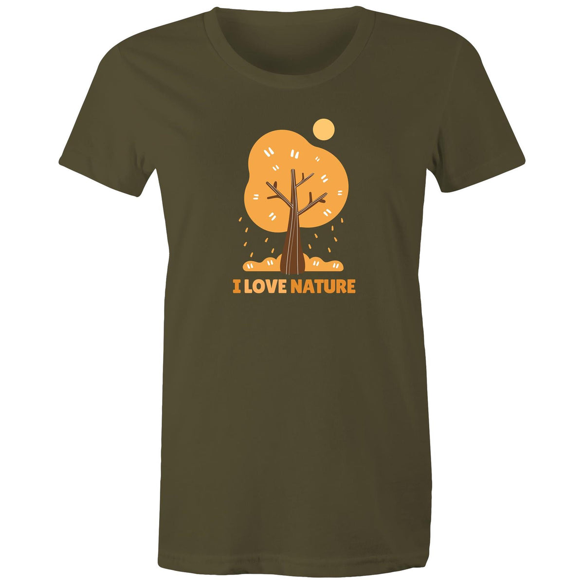 Women's I Love Nature T-shirt