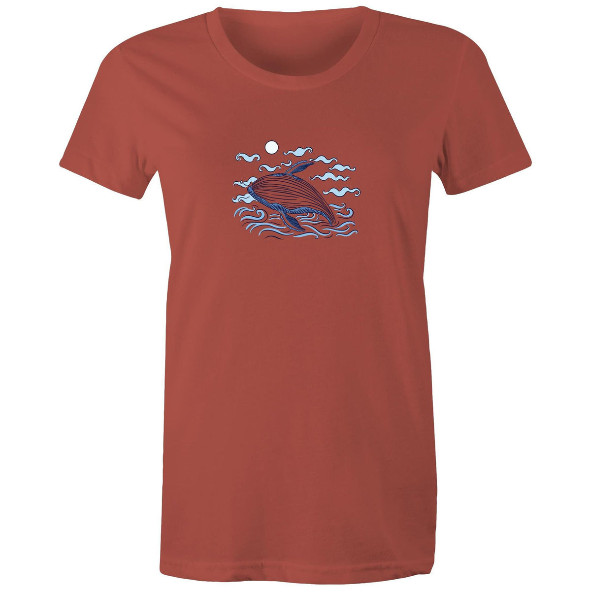 Women's Whale Ocean T-shirt