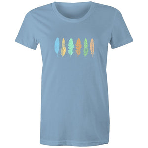 Women's Feather Print T-shirt