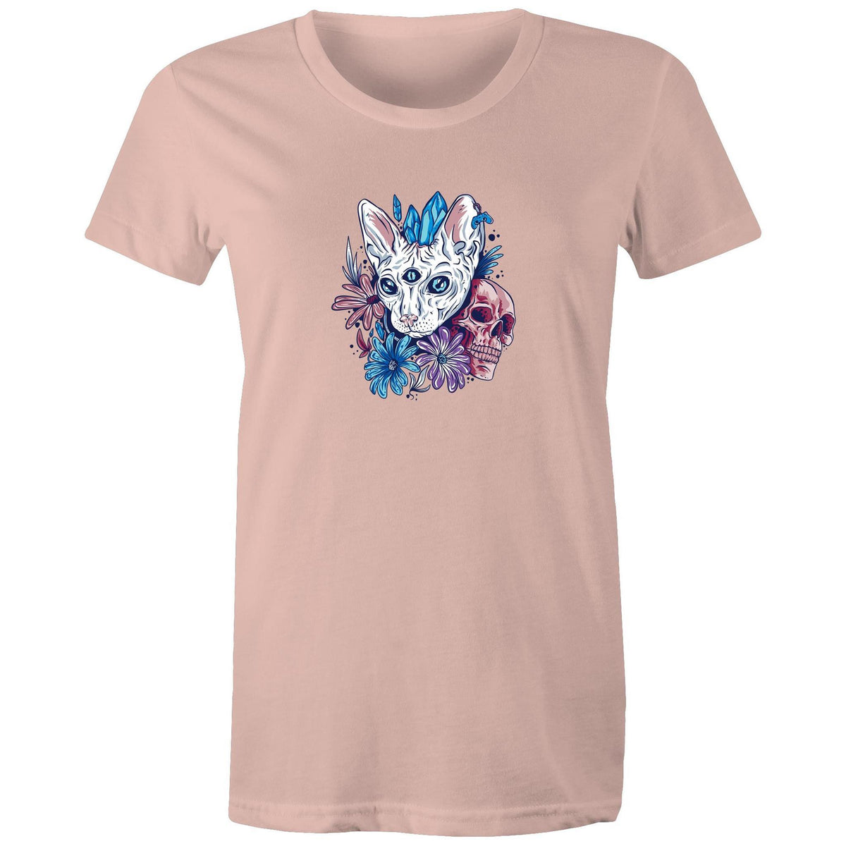 Women's Mystic Cat T-shirt