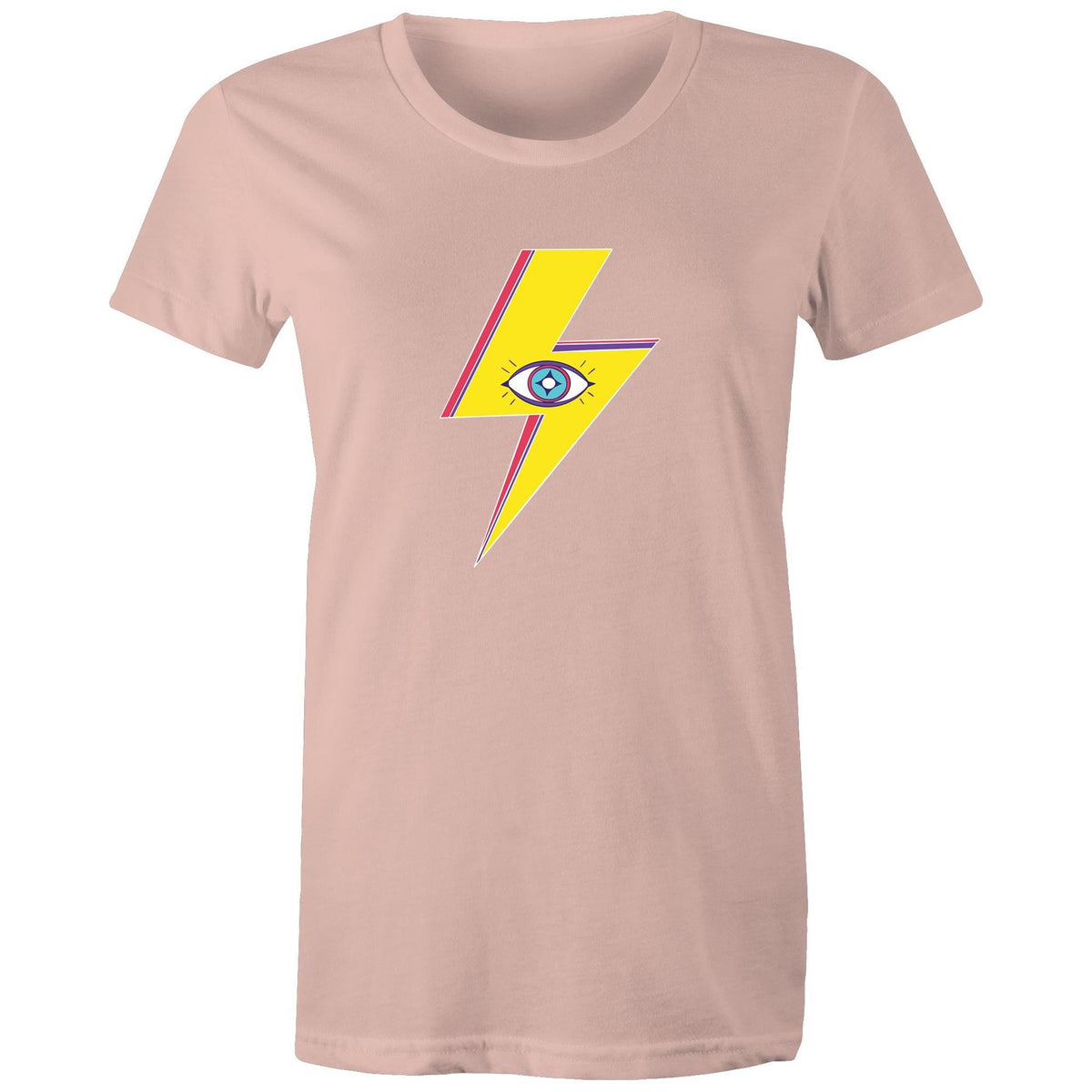 Women's Lightning Bolt Eye T-shirt