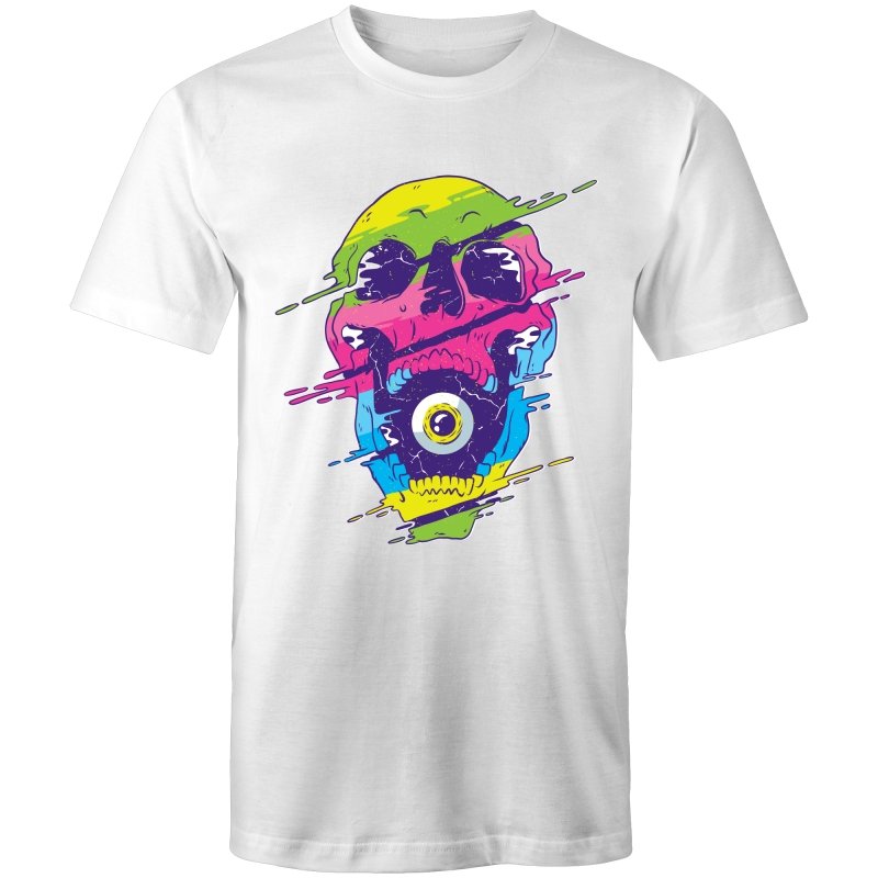 Men's Psychedelic Skull Speaker T-shirt