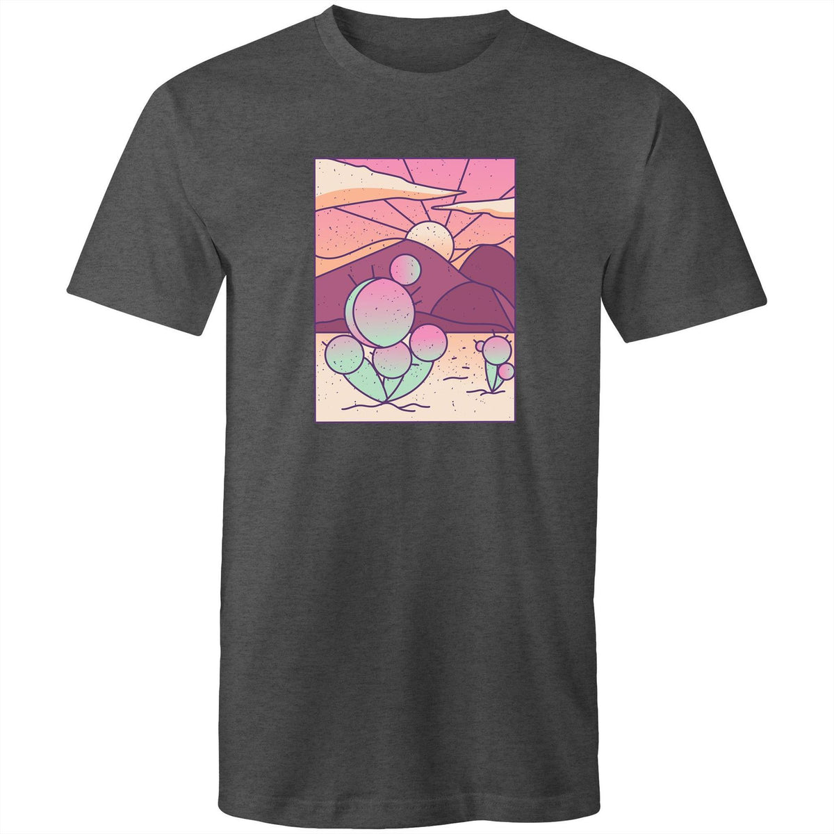 Men's Desert Landscape Art T-shirt