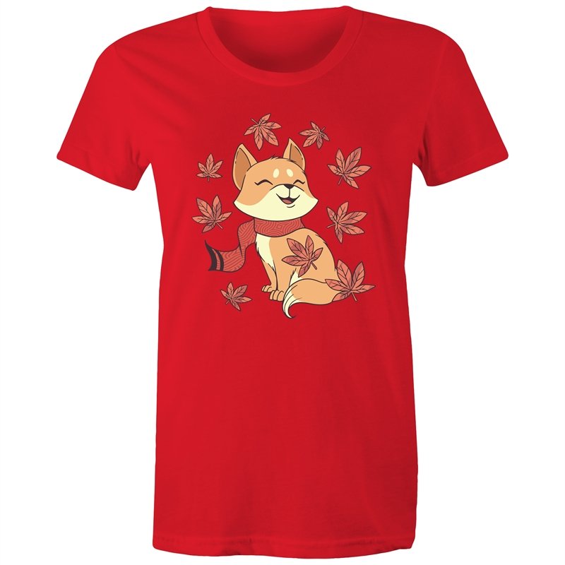 Women's Cute Spring Fox T-shirt