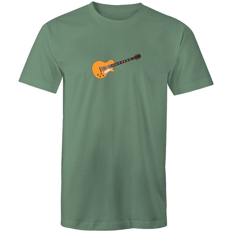 Men's Yellow Guitar T-shirt