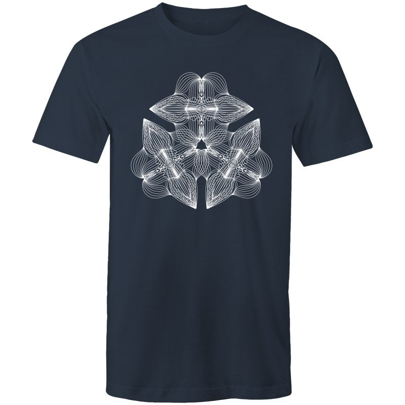 Men's Abstract Geometric Graphic Tee
