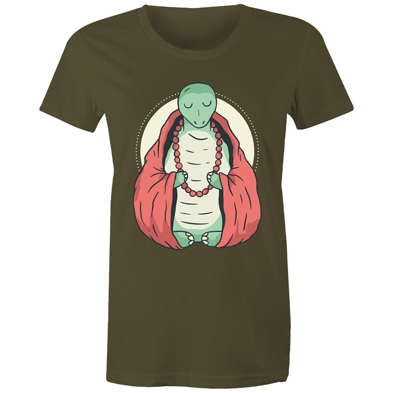 Women's Meditating Turtle T-shirt