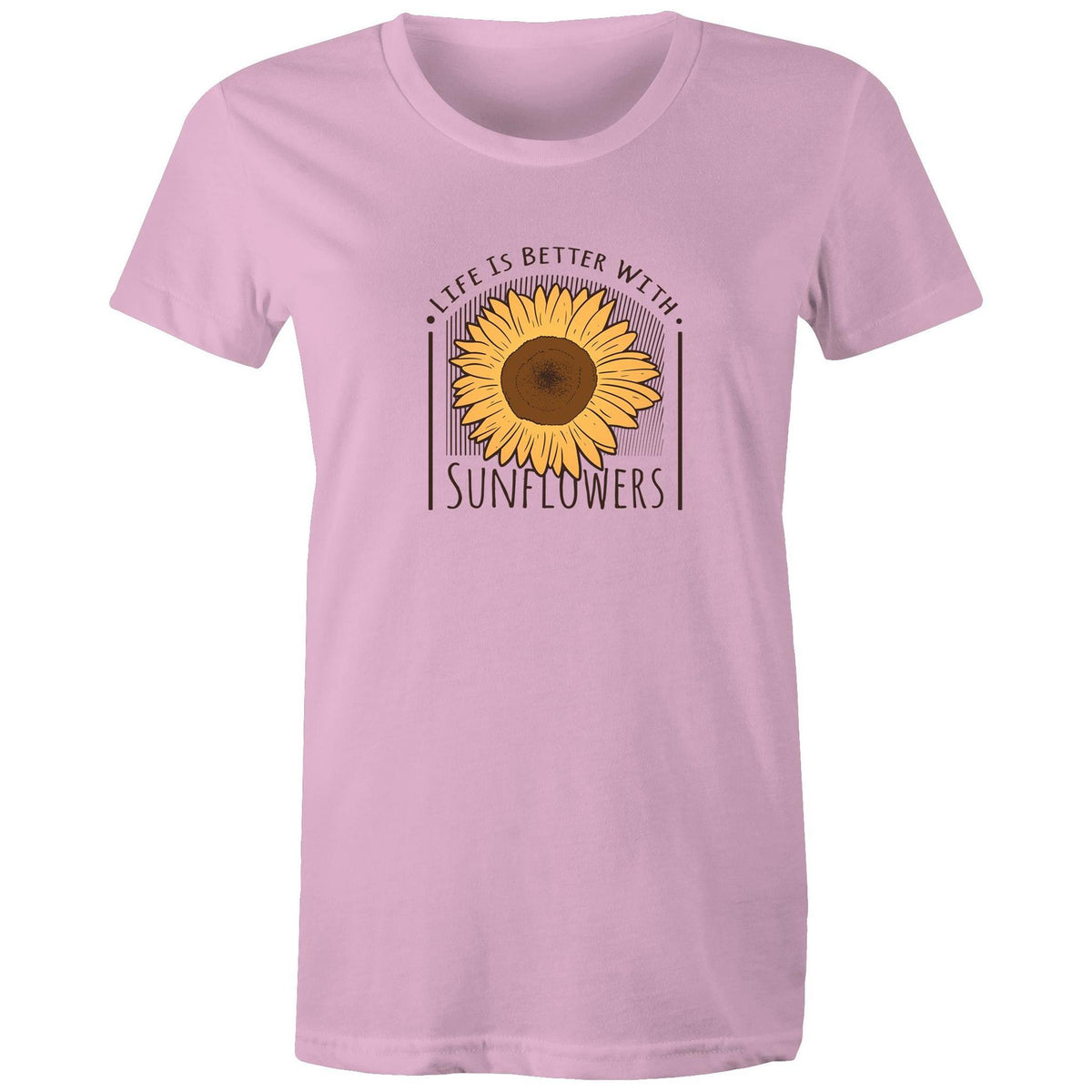 Women's Life Is Better With Sunflowers T-shirt
