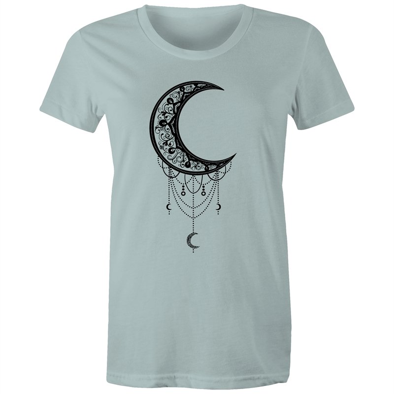 Women's Floral Moon T-shirt