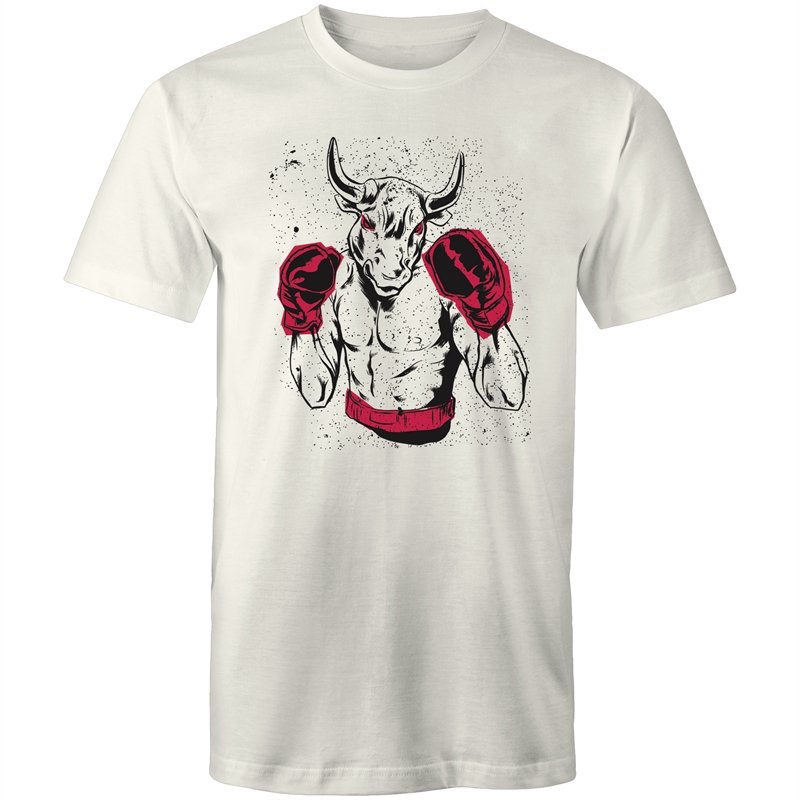 Men's Boxing Bull Art T-shirt
