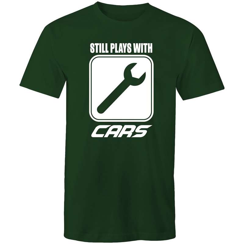 Men's Still Plays With Cars T-shirt