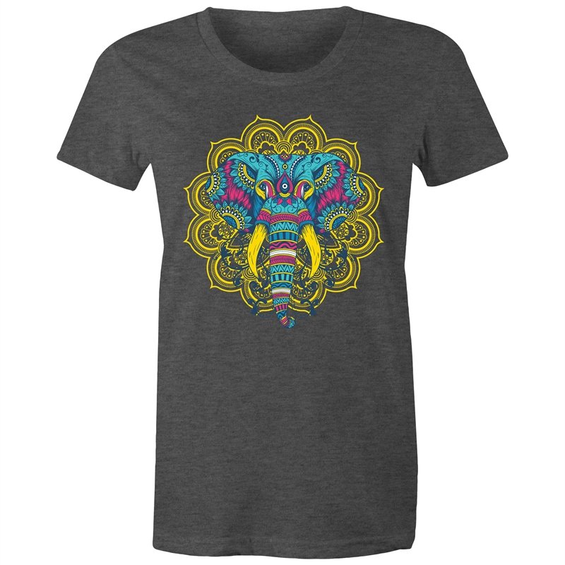 Women's Mandala Elephant T-shirt