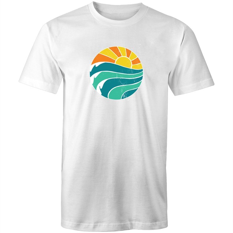 Men's Summer Waves Logo T-shirt