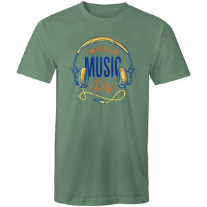 Men's World Music Day T-shirt