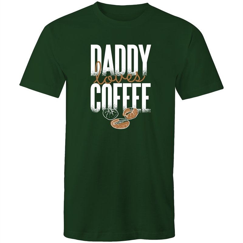 Men's Daddy Loves Coffee T-shirt