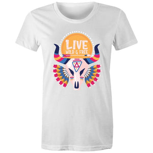 Women's Live Wild & Free T-shirt