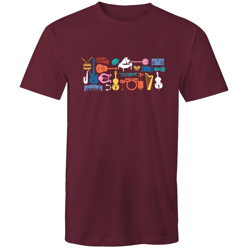 Men's Music Instrument Set T-shirt