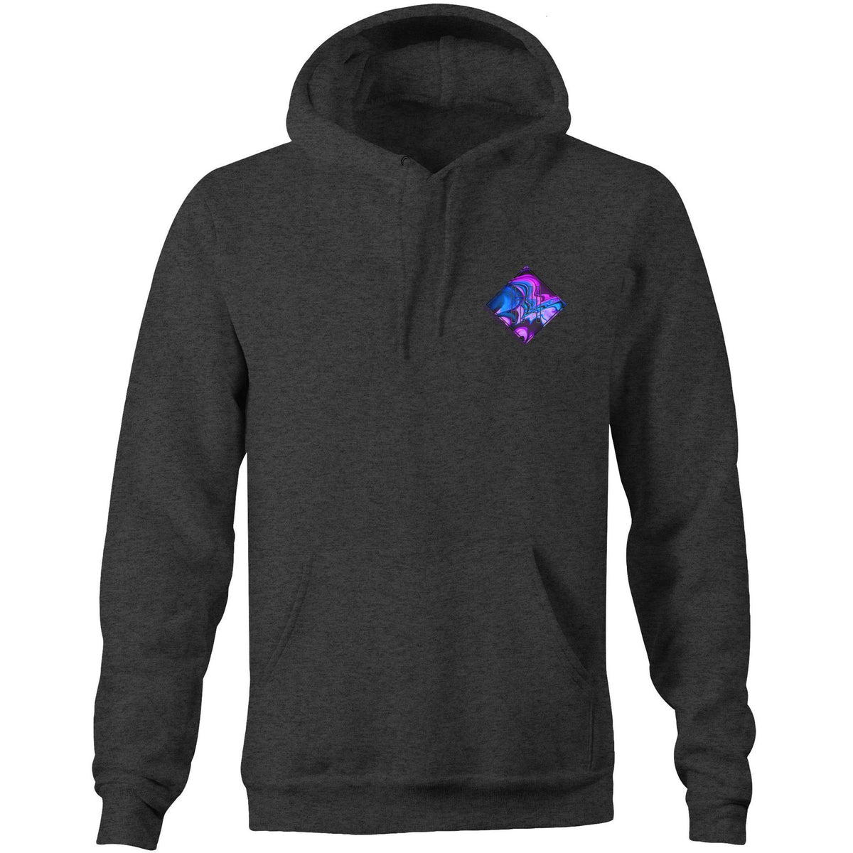 Purple Waves Hippie House Hoodie Sweatshirt