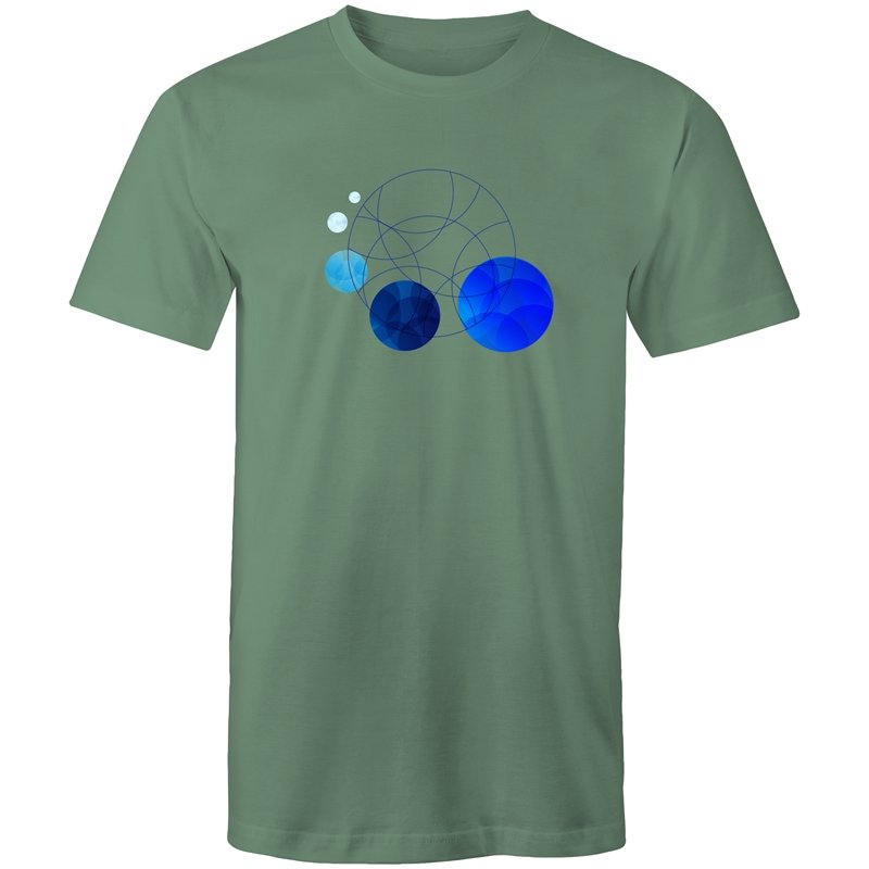 Men's Circular Abstract T-shirt