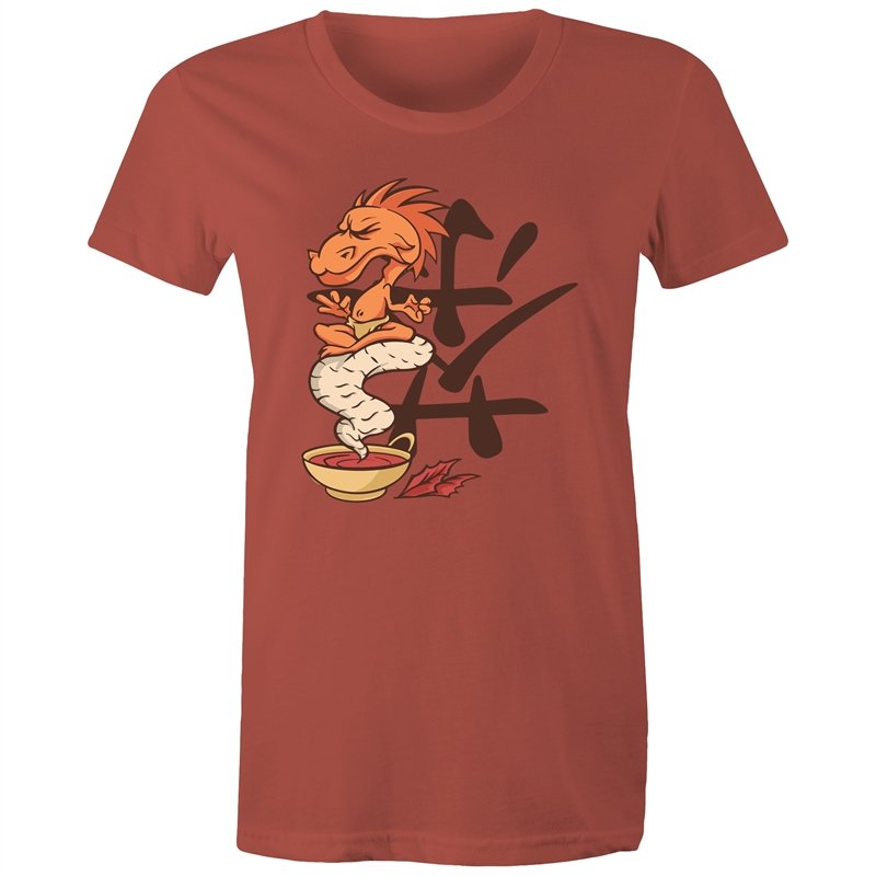 Women's Meditating Dragon T-shirt